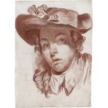 Schmutzer, Jakob Matthias: Bildnis eines jungen Mannes mit Hut