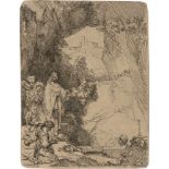 Rembrandt Harmensz. van Rijn: Die kleine Auferweckung des Lazarus
