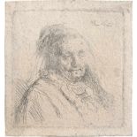 Rembrandt Harmensz. van Rijn: Brustbild der Mutter Rembrandts