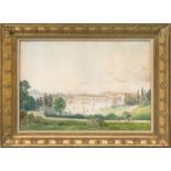 Ender, Thomas: Der Boboli-Garten mit Blick auf die Palazzina della Meridiana des Palazzo Pitti in