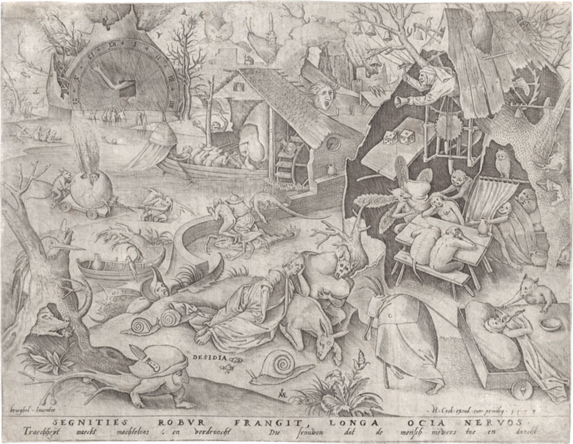 Bruegel d. Ä., Pieter - nach: Desidia