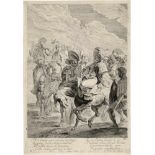 Soutman, Pieter Claesz.: Ein türkischer Prinz zu Pferd mit seiner Entourage