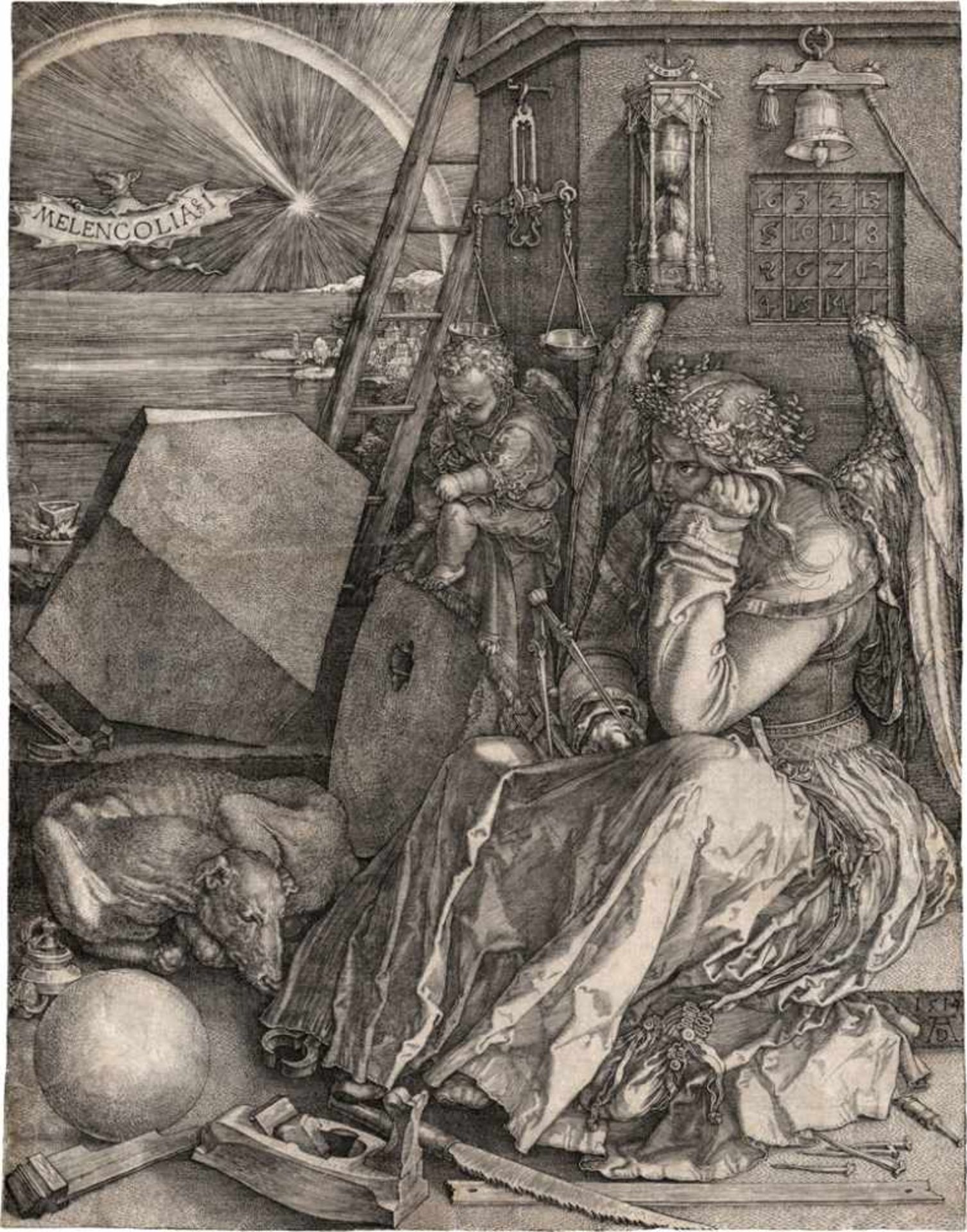 Dürer, Albrecht: Die Melancholie (Melencolia I)