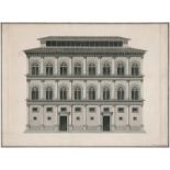 Gumppenberg, Max B. von: Fassade des Palazzo Rucellai in Florenz