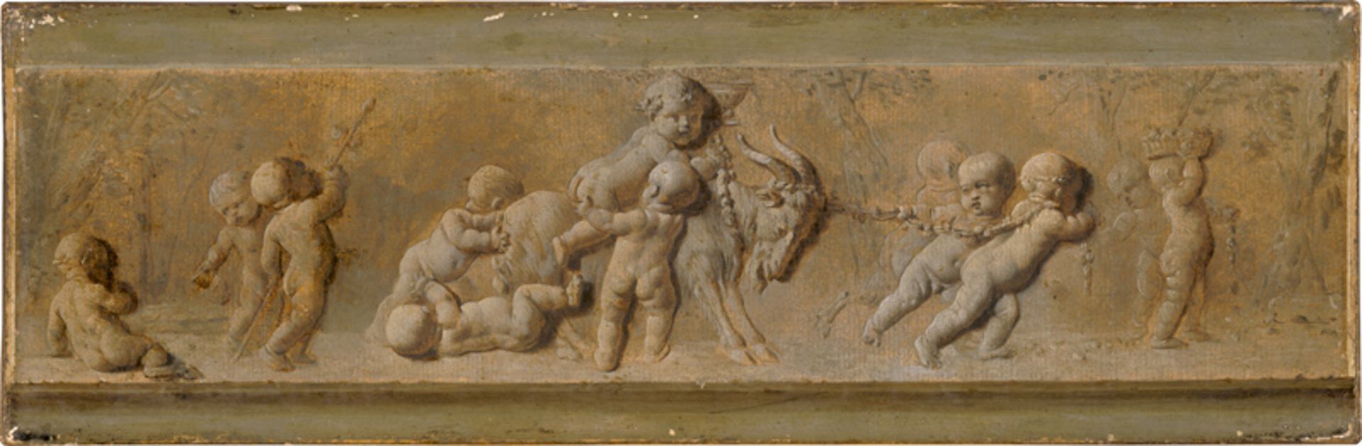 Wit, Jacob de: Putti mit Ziegenbock