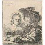 Rembrandt Harmensz. van Rijn: Selbstbildnis mit Saskia