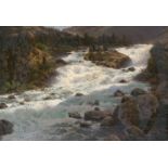 Eckenbrecher, Themistokles von: Norwegischer Wasserfall