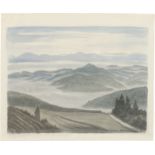 Traunfellner, Franz: Landschaft im Nebel