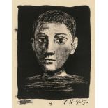 Picasso, Pablo: Tête de jeune garçon