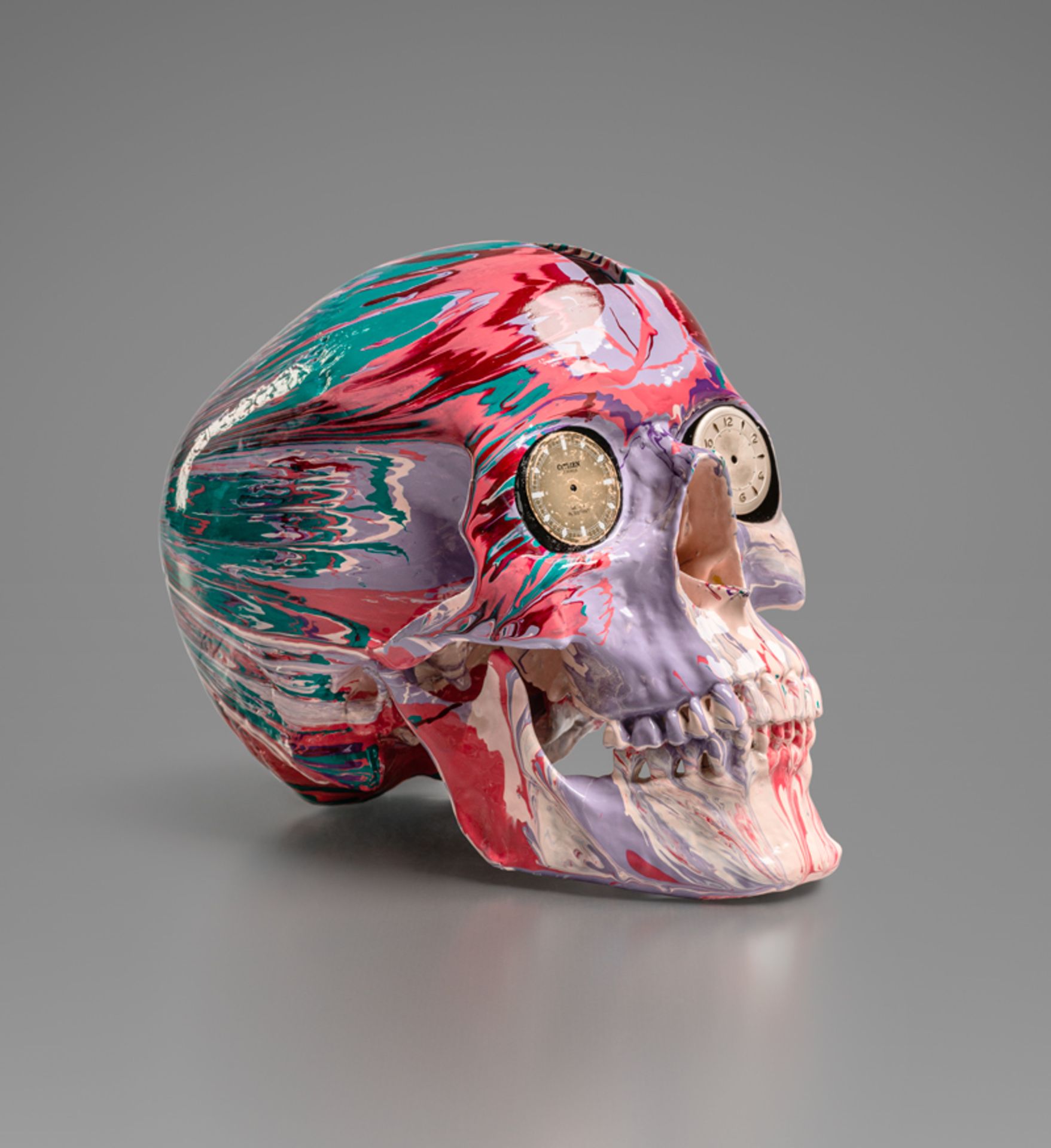 Hirst, Damien: The Hours Spin Skull