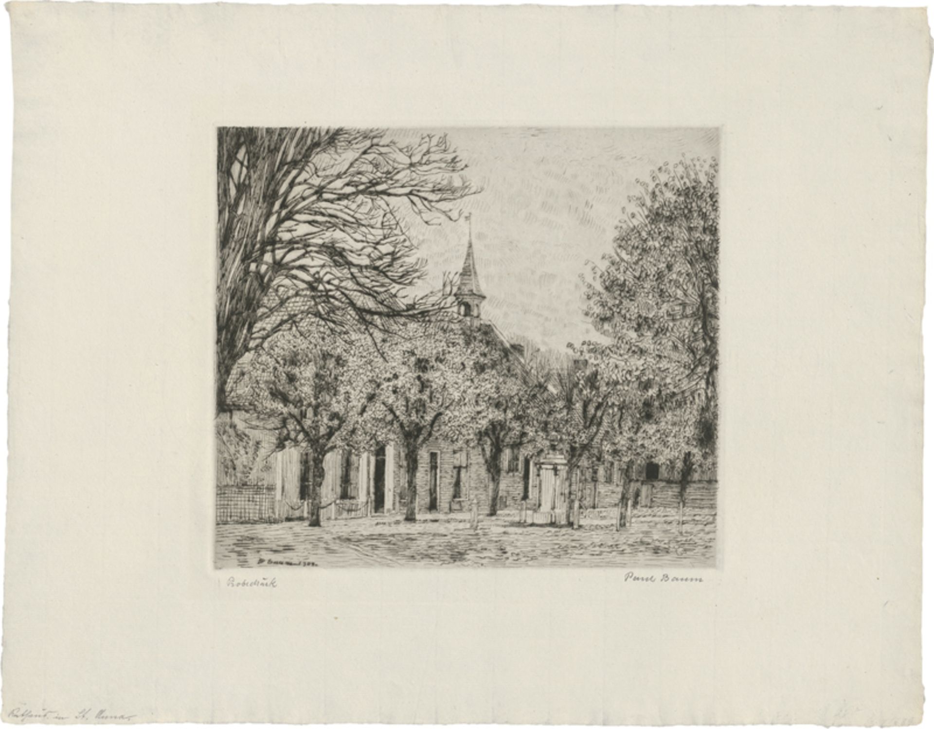 Baum, Paul: Rathaus in St. Anna