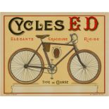 Französisch: Cycles E.D. élégante, gracieuse, rigide