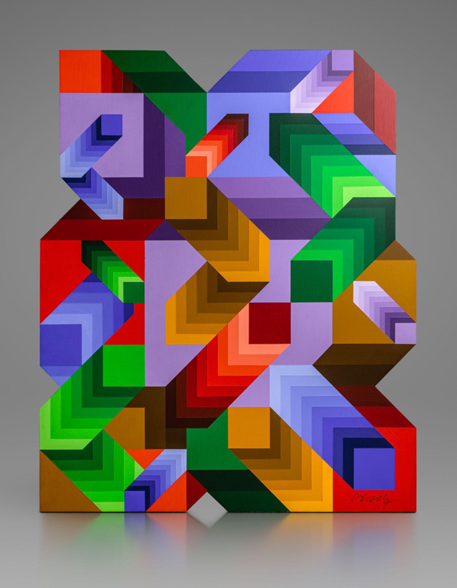 Vasarely, Victor: Malom