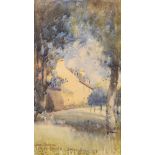 James Paterson [1854-1932]- A Country House,:- signed and dated 1897, inscribed to 'Mrs Monteith....