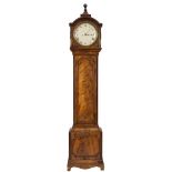 French, London a mahogany longcase clock: the eight-day duration,