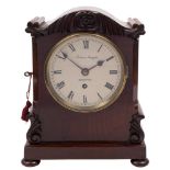 Joshua Knight, Bristol a mahogany bracket clock: the eight-day duration,