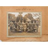 An early 20th century photograph of 'England Mackinnon Challenge Cup,