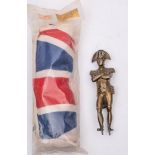 A bronze figure of Napoleon:,