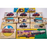 A boxed group of Corgi Classic buses and commercial vehicles:,
