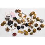 A quantity of military and civil livery buttons:, including 'Duke of Argyle',