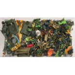 Timpo, Britains, Airfix and others, a collection of plastic soldiers:, mostly WWII regiments,