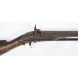 A 19th century French percussion cap punt gun by De Tulle:,