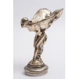 A Rolls Royce Sprit of Ecstasy car mascot after Charles Sykes: signed as per title to base,