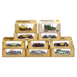 A boxed group of ten Matchbox Models of Yesteryear: in straw boxes and a collection of