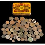 A mixed collection of world copper including evasions:.