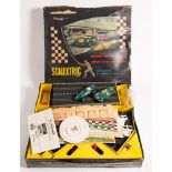 Tri-ang Scalextric Box set CM3 'Competition' Racing:, including two MM/C60 Jaguar D Types , one red,