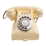 A 20th century 300 series ivory bakelite model PL57/2A telephone:.