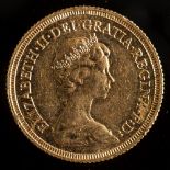 An Elizabeth II sovereign, 1974:.