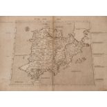 CRETE : large uncoloured woodblock map, size 460 x 280 mm, c1540.