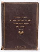 TRADE CATALOGUE: China, Glass, Earthenware, Lamps, Looking-Glasses, Pictures, etc. A. M.