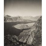 PHOTOGRAPHS : two images, ' Pangnirtung Fjord,' & ' Two Inuit children,' size : 305 x 250 mm, f & g.