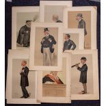 VANITY FAIR : 25 loose coloured prints by Spy,