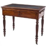 An early 19th Century mahogany architect's table:,