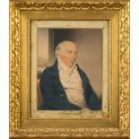 John Downman [1750-1824]- Portrait of Walter Vavasour [1744-1820] aged 70,