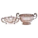 A Victorian silver rose bowl, maker Charles Stuart Harris, London,