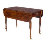 A Regency mahogany Pembroke table in the manner of Gillows:,