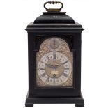 William Threlkeld, London a Georgian quarter-repeating bracket clock: the eight-day duration,