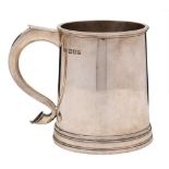 A George VI silver mug, maker Mappin & Webb, London,