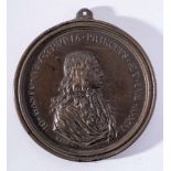 An Italian Renaissance bronze medal: Giovanni Gastone de Medici,