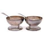 A George III silver salt, maker Robert Hennell I & Samuel Hennell, London,