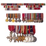 A WWII Military Cross group of nine to Lieutenant Colonel John Filmer-Bennett OBE, MC,