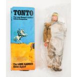 A Marx Toys The Lone Ranger 'Tonto' action figure: mint within factory sealed bag,