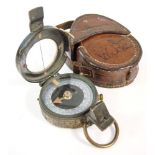 A WWI Verniers patent pocket compass by Darton & Co, London ,