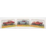 Dinky boxed group of three No 133 Aston Martin DB6,