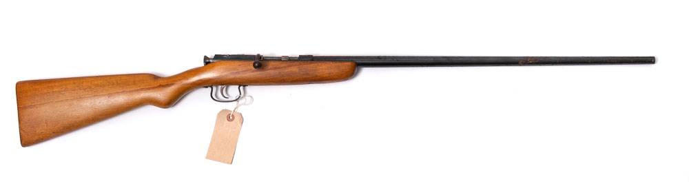 A Webley & Scott single barrel bolt action .