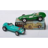 Corgi 150 Vanwall Formula 1 Grand Prix:, racing green with silver exhaust,